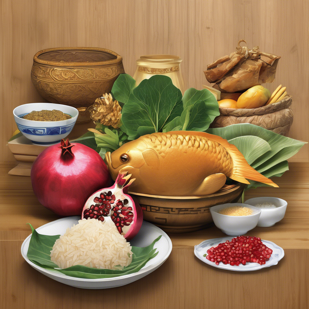 Símbolos de Comida: 6 Agüeros para la Prosperidad