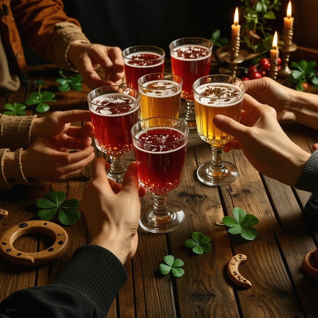 Agüeros de Bebida: Rituales para la Suerte en Cada Copa