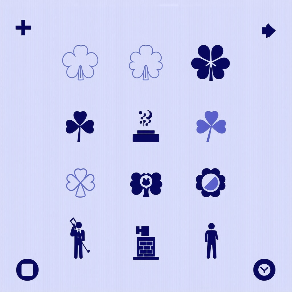 Digital rendering showing traditional German lucky charms combined with augmented reality visuals