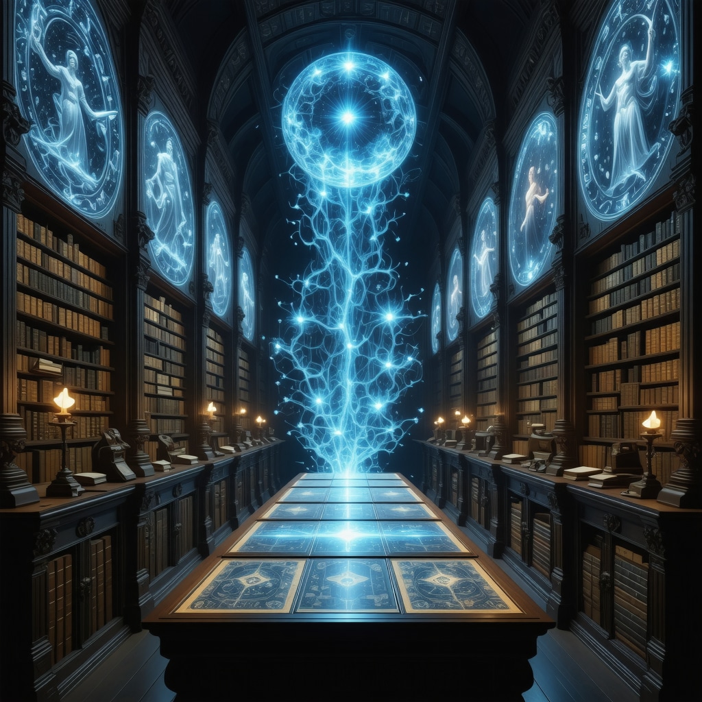 Interactive holographic display of European legends and folklore in a virtual digital library