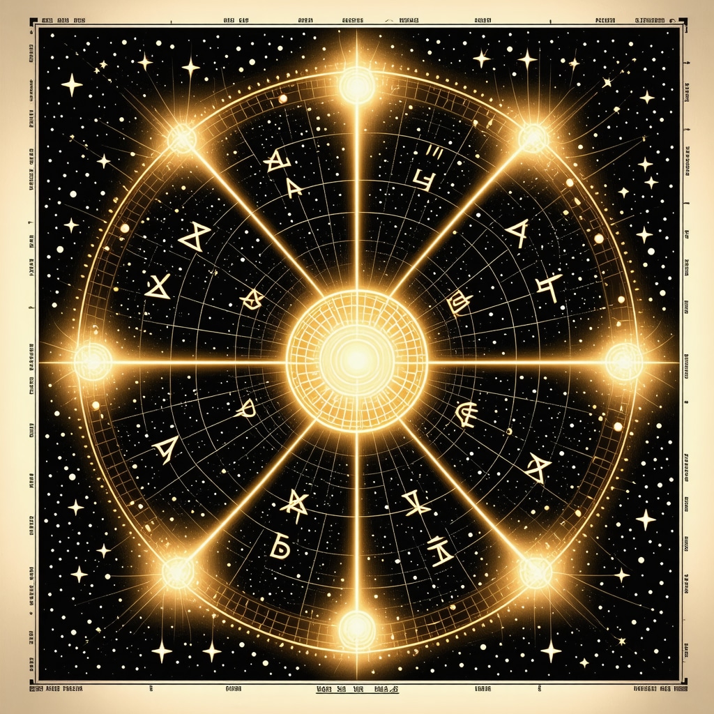 Ilustración de runas nórdicas brillando con luz mística integradas con patrones neuronales cerebrales