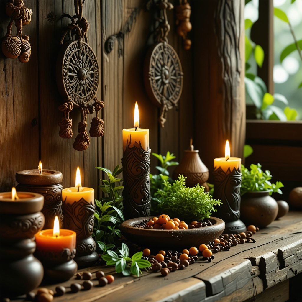 Supersticiones de Madera: Ritos para Protección del Hogar