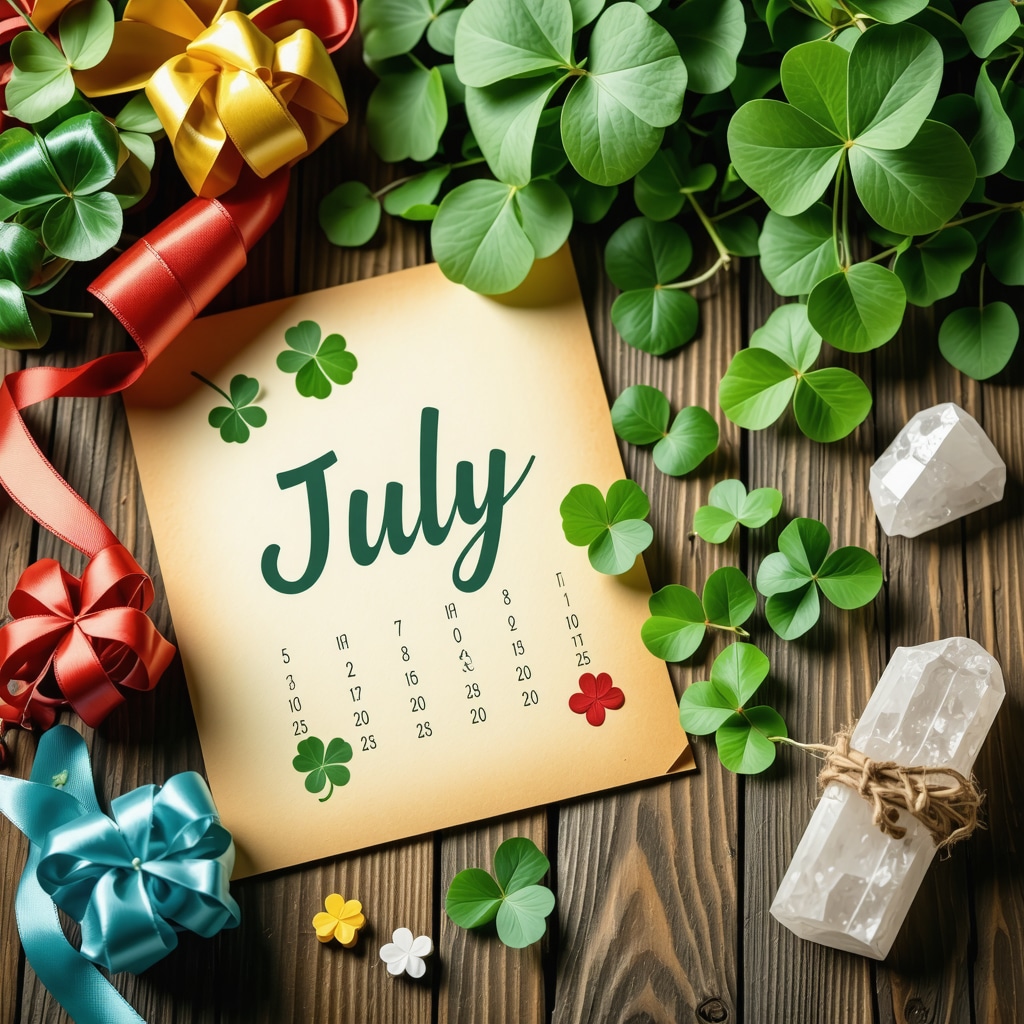 Agüeros para Julio: Tradiciones para Potenciar tu Suerte este Mes