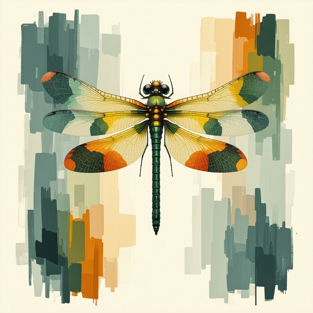 Dragonfly symbol representing transformation, mental health, and ecological conservation