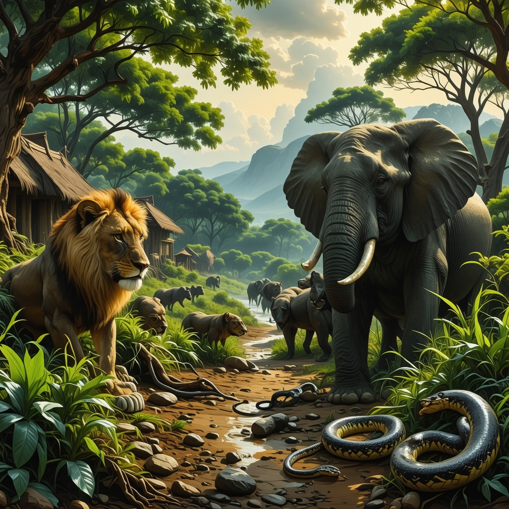 Mitos de Animales y sus Presagios en Creencias Africanas