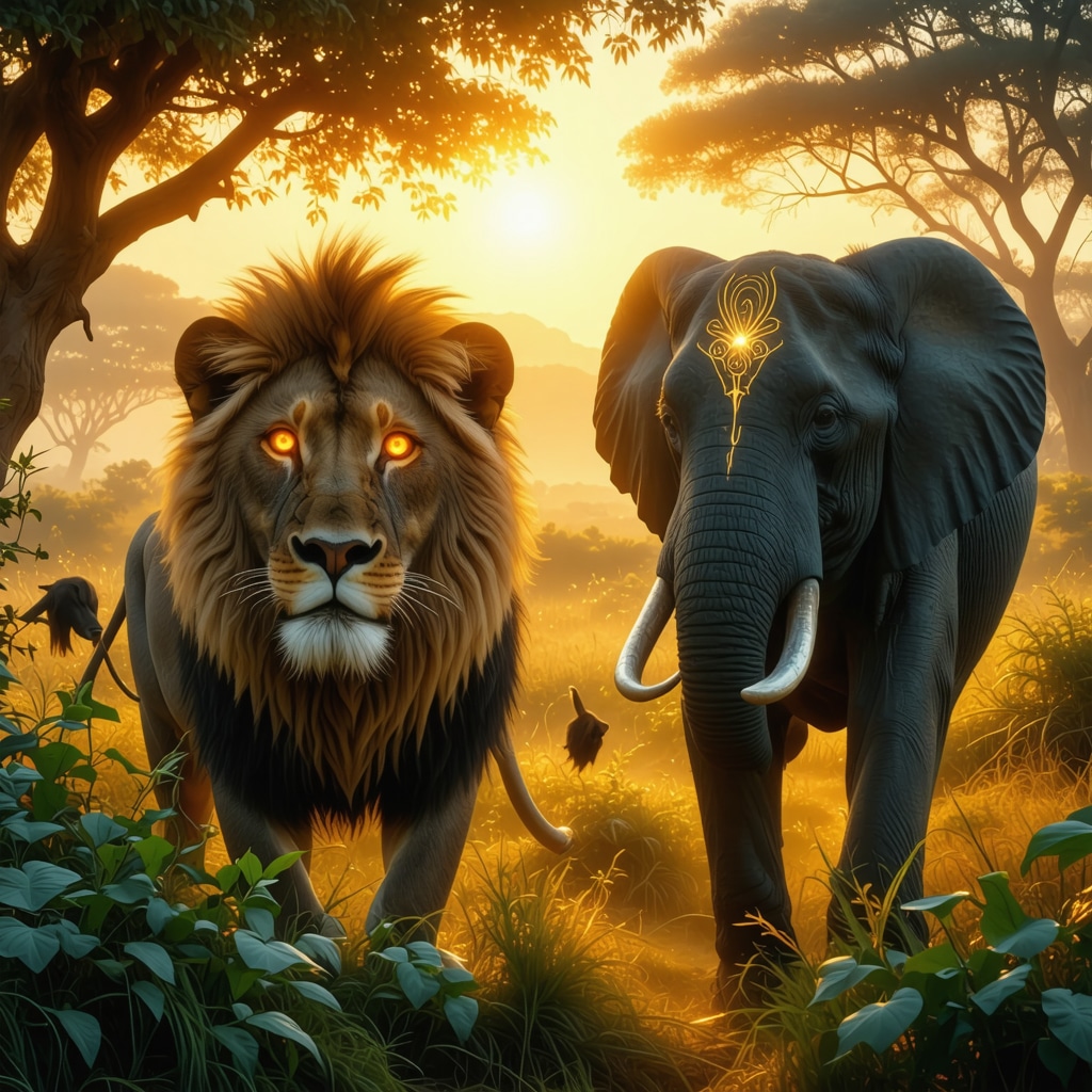 Mitos y Leyendas Africanas: Animales que Protegen y Atraen Suerte