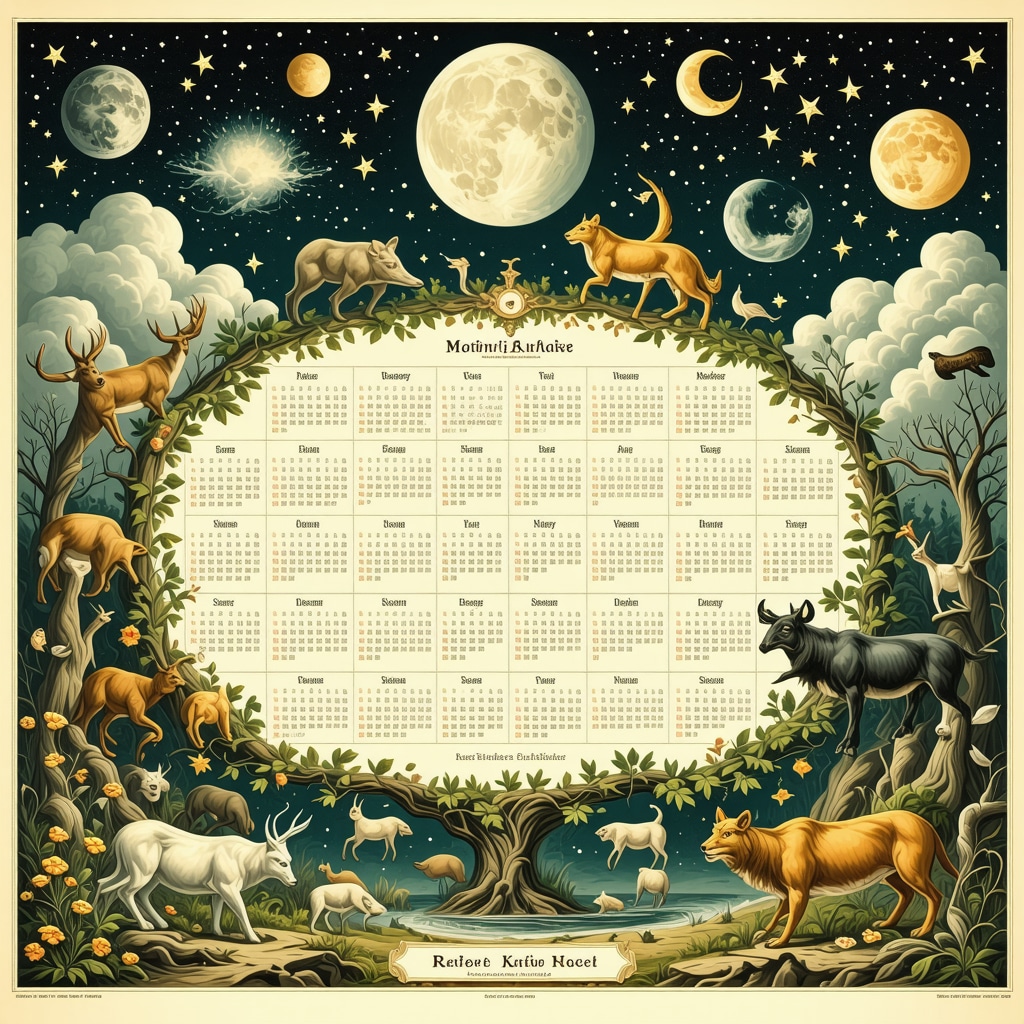 Presagios en los meses del año: guía para entender sus señales