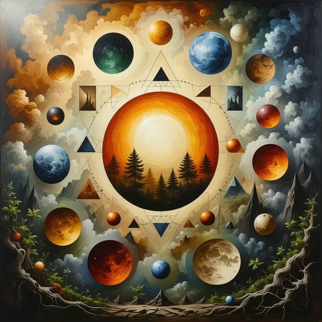 Simbolismo de formas geométricas en creencias populares