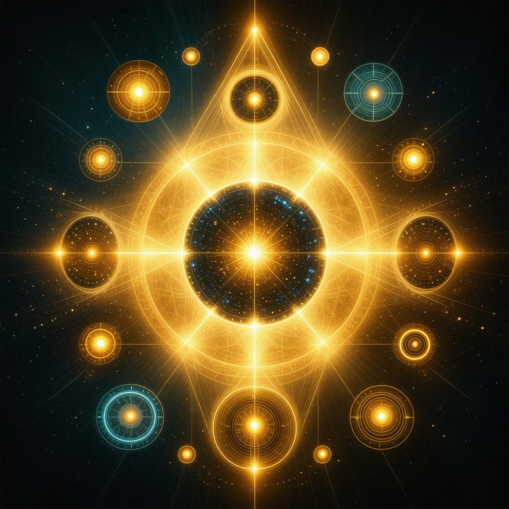 Símbolos geométricos y su poder en la tradición espiritual