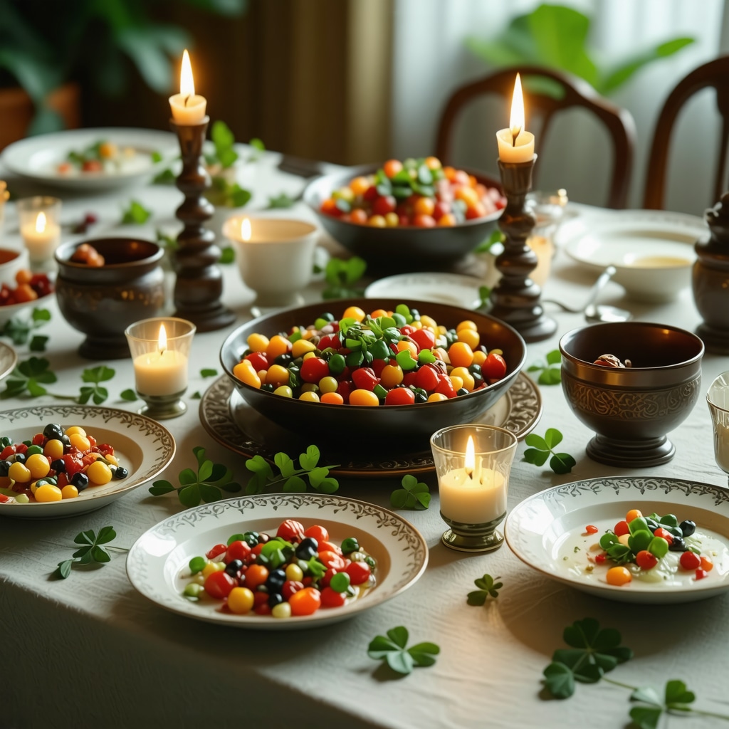Supersticiones de comida: rituales para un banquete próspero