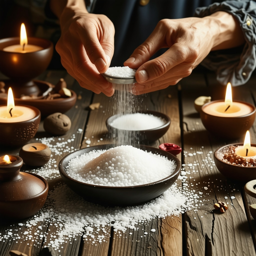 Adivinaciones con Sal: Rituals y Significados de los Agüeros con Sal