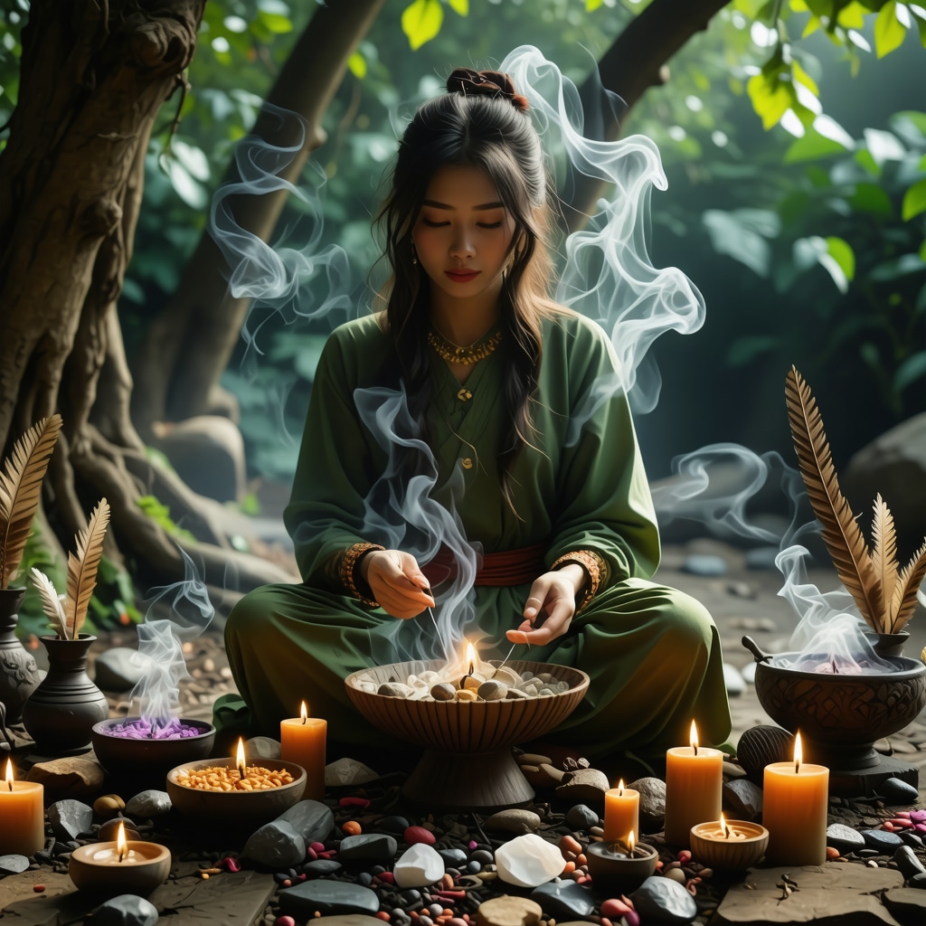 Agüeros con Aire: Cómo Utilizar Rituales para Mejorar la Buena Fortuna