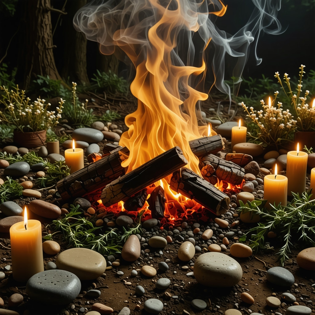 Agüeros con Fuego: Rituals Antiguos para Prosperidad y Buenas Energías