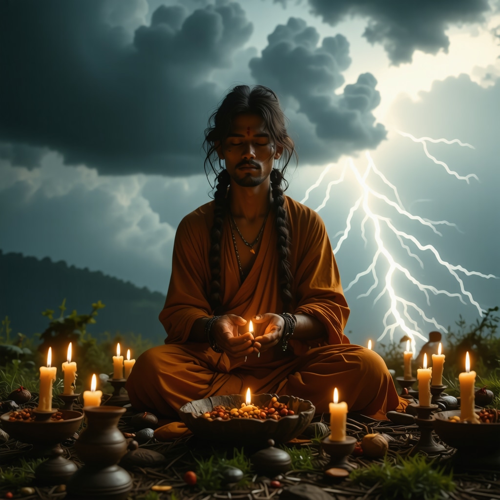 Agüeros de Truenos: Rituales para Atraer Buena Suerte en Tormentas