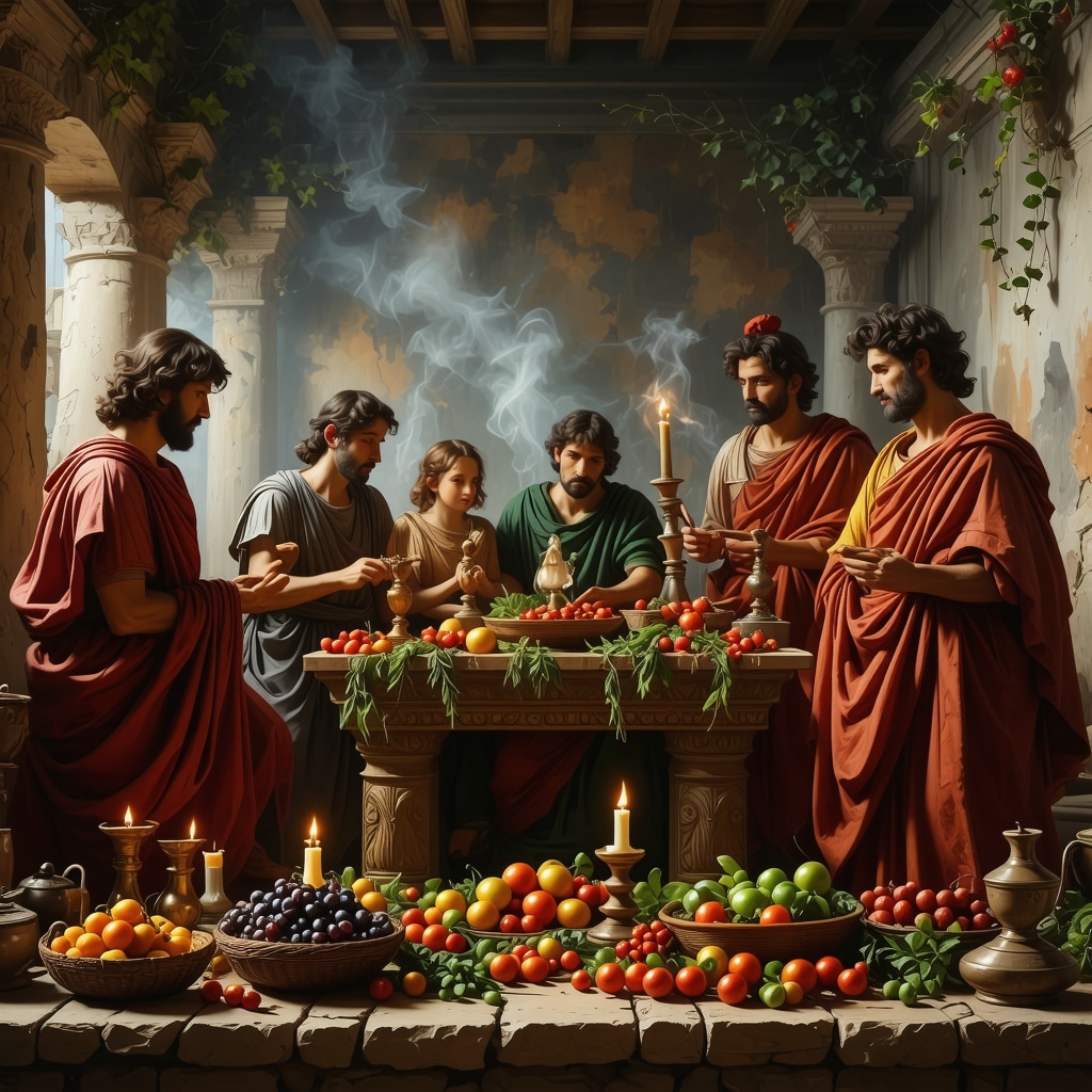 Creencias populares romanas y sus rituales para el hogar