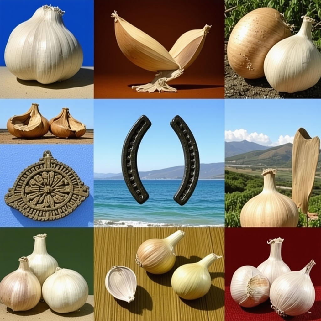 Collage showing Uruguayan amulets, rituals, and modern spiritual symbols with Rio de la Plata background