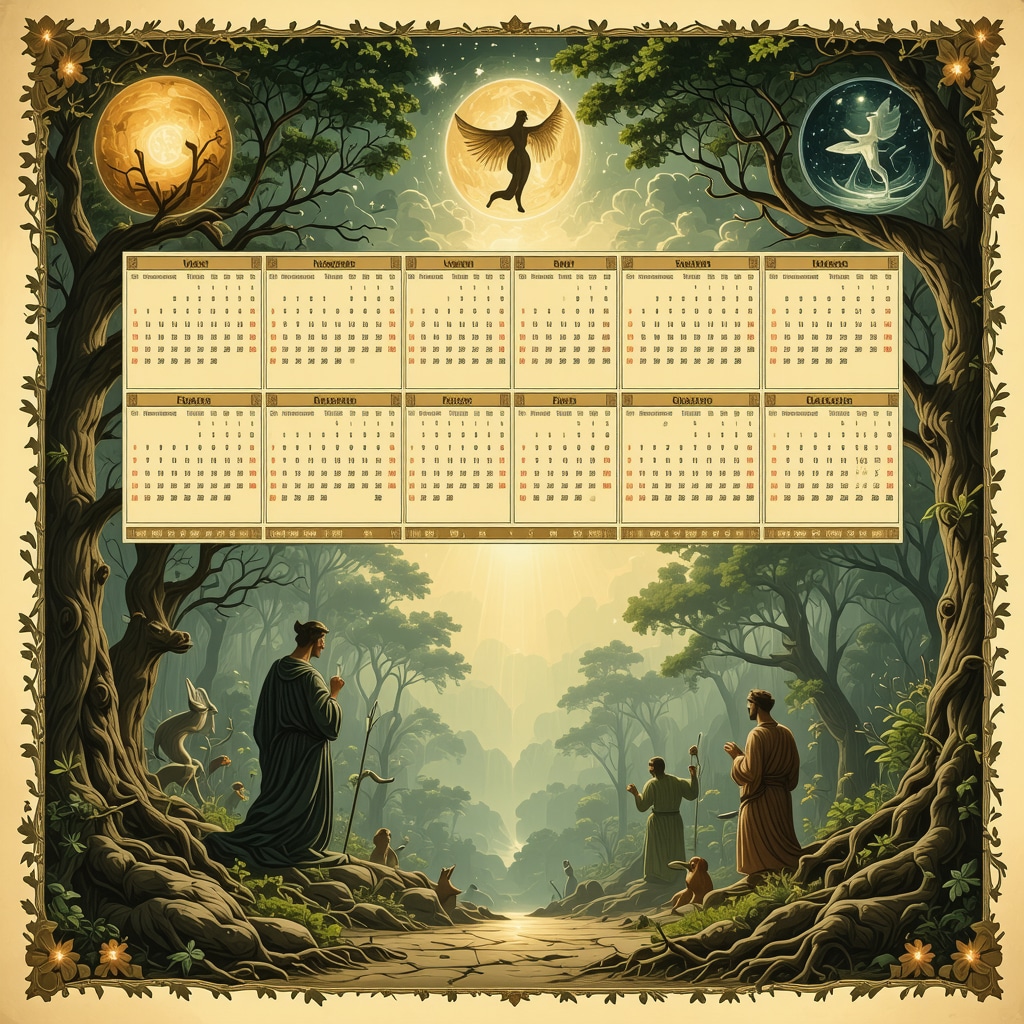 Mitos y Leyendas de Meses del Año: Lo Que Nos Dicen sobre el Destino