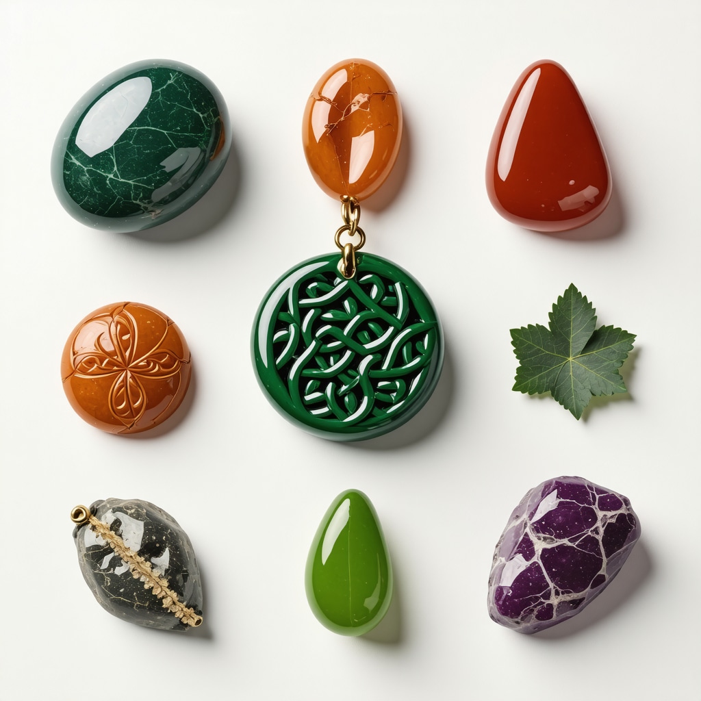 Símbolos tradicionales galeses y elementos celtas utilizados en rituales de prosperidad