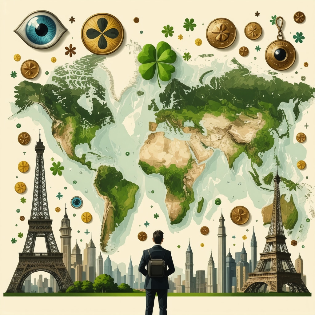 Viajar seguro con agüeros: tradiciones para cada destino