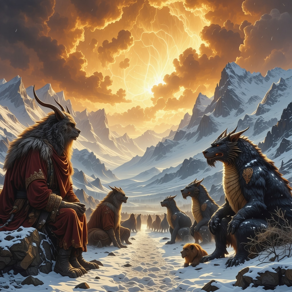 Leyendas Míticas del Folclore Nórdico y Sus Presagios Mágicos