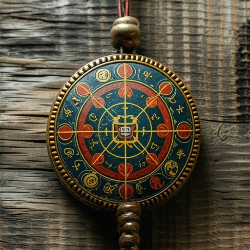 Traditional Russian amulet symbolizing prosperity and protection.