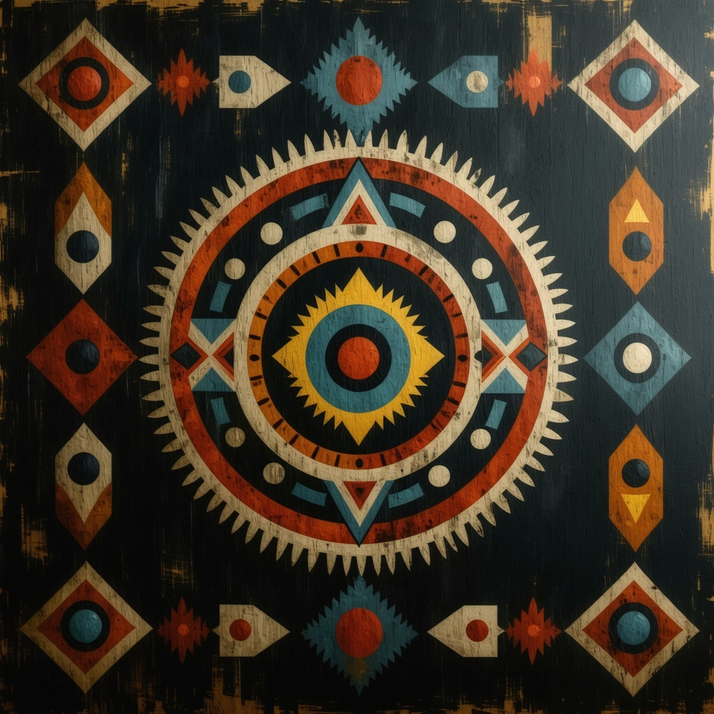 Símbolos indígenas antiguos utilizados en moda y arquitectura