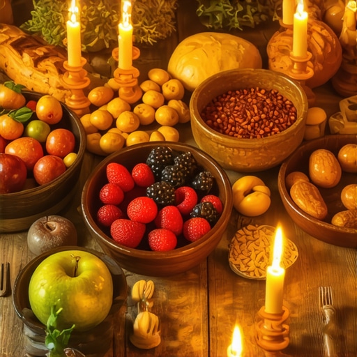 Símbolos de Comida Abundante: Rituales para Atraer Prosperidad con Significados Esotéricos