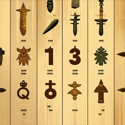 Símbolos de Números en Diversas Culturas: Significados Profundos y Ritos