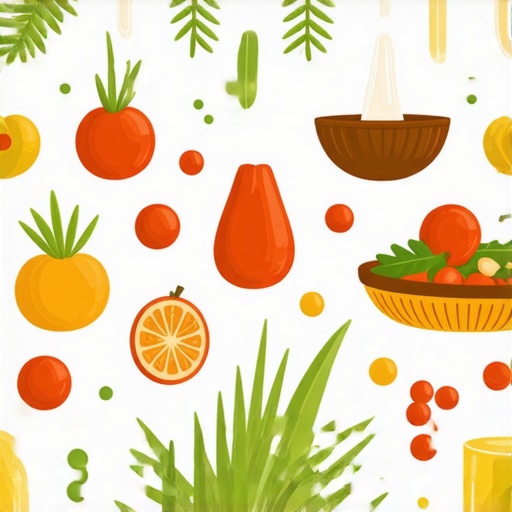 Traditional symbols of abundance and rituals in Guineoecuatorian culture