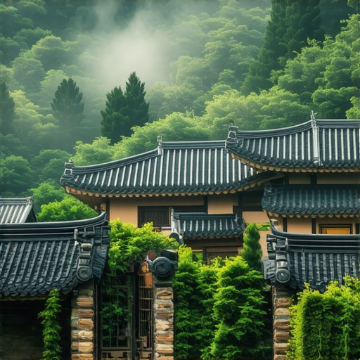 Folclore coreano: El misterio de las casas de techo curvo