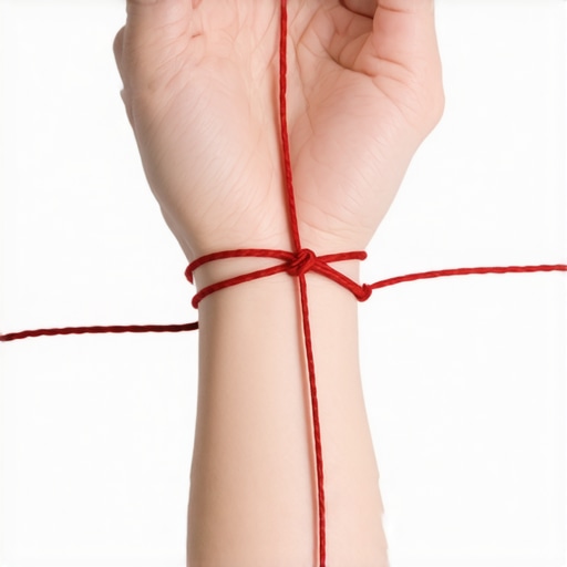Mitos personales: El secreto de llevar un hilo rojo en la muñeca