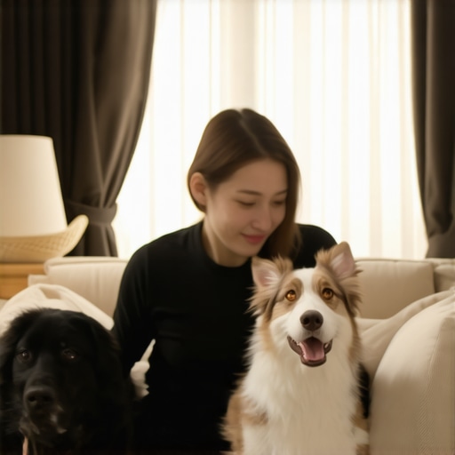 Family performing a ritual with crystals and herbs at home