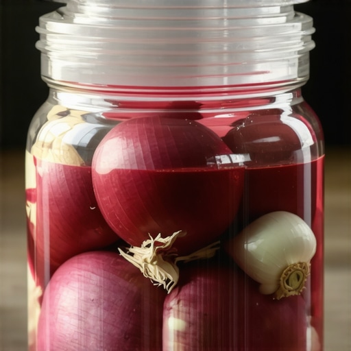 Ritual del frasco con cebollas para atraer prosperidad en 2026 Glass jar filled with onions representing a prosperity ritual for 2026