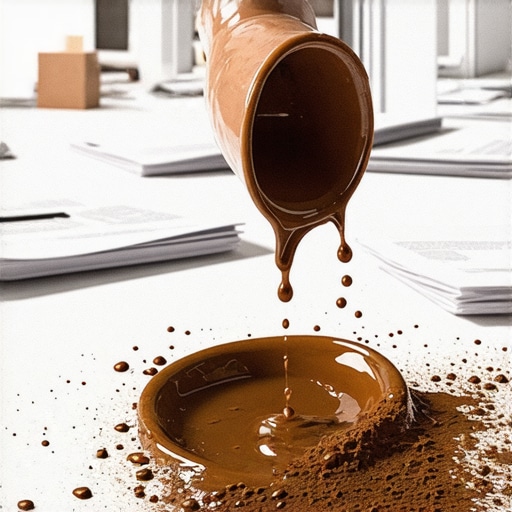 Señales de trabajo: ¿Se te cayó el café? No es lo que piensas