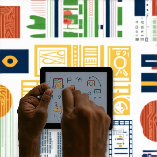 Persona analizando datos en una tableta relacionada con supersticiones y señales culturales.