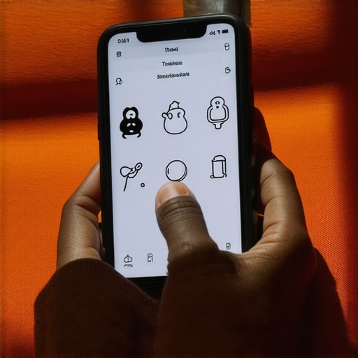 Persona anotando señales y rituales en su smartphone para mantener vivas las supersticiones